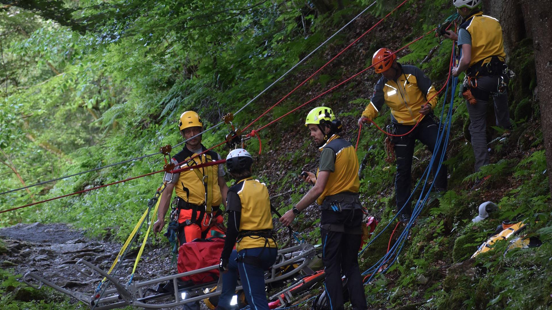 Seilbahn ist bereit